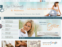 Tablet Screenshot of ajaxwellness.com